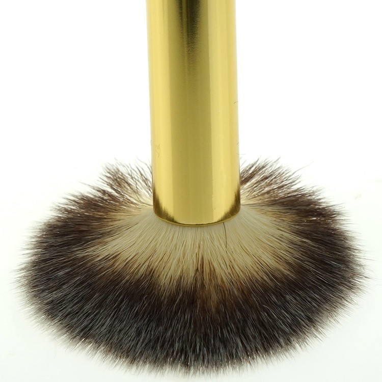 Bamboo handle two-tone bristle brush cosmetic Makeup Brush set