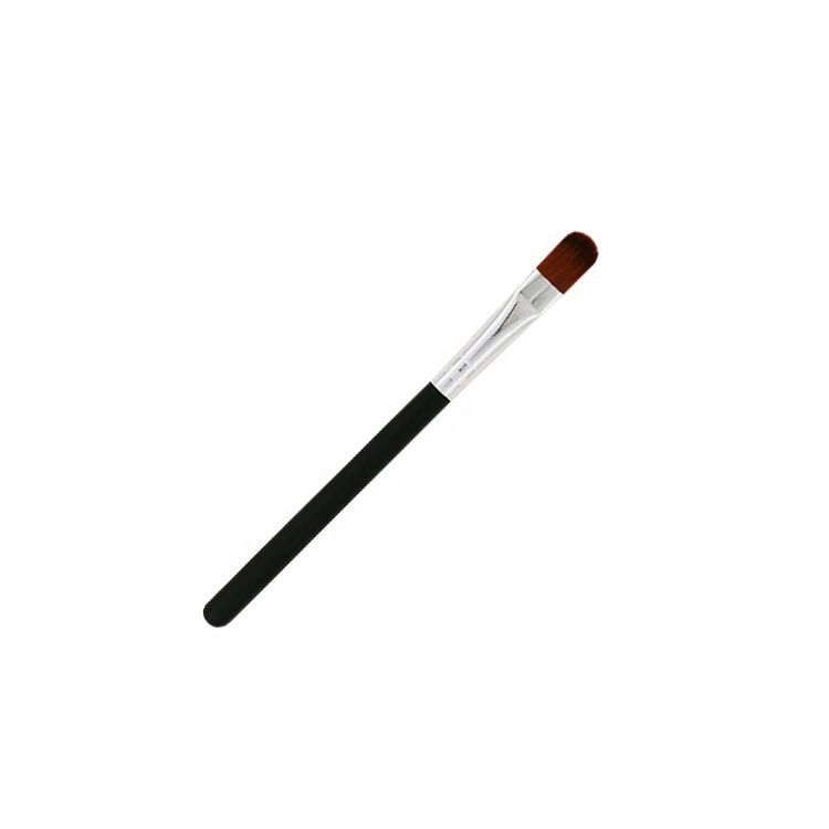 Small Single Makeup Brush Private Label Nylon Hair Flat Concealer Brush