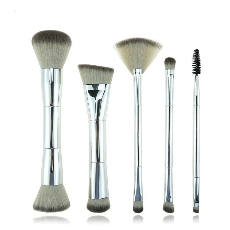 2019 new arrivals double ends custom cosmetics makeup brushes for makeup
