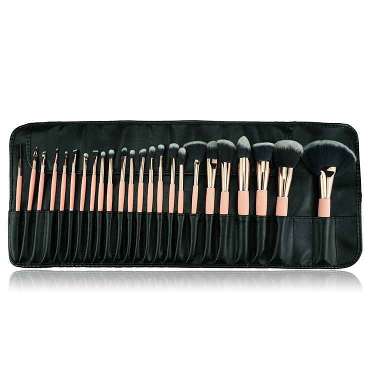 24Pcs Product Label Brushes Pro Makeup Brush Set