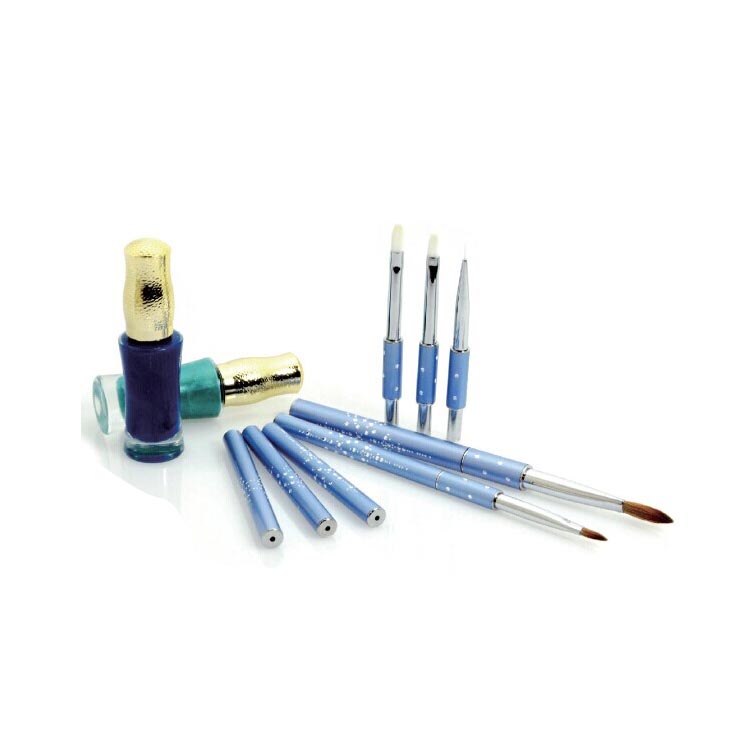 Hot Sale Beauty Products Paint Brush Nail Art Design Private Label 5pcs Nail Polish Brush