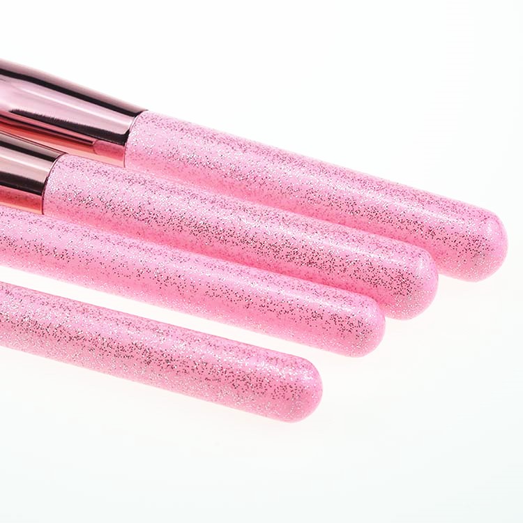Trending products 2018 new arrivals oem glitter cosmetics Makeup Brushes set