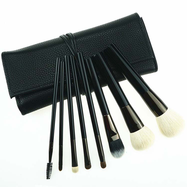 2019 best selling animal hair black maquillaje cosmetic makeup Brush set
