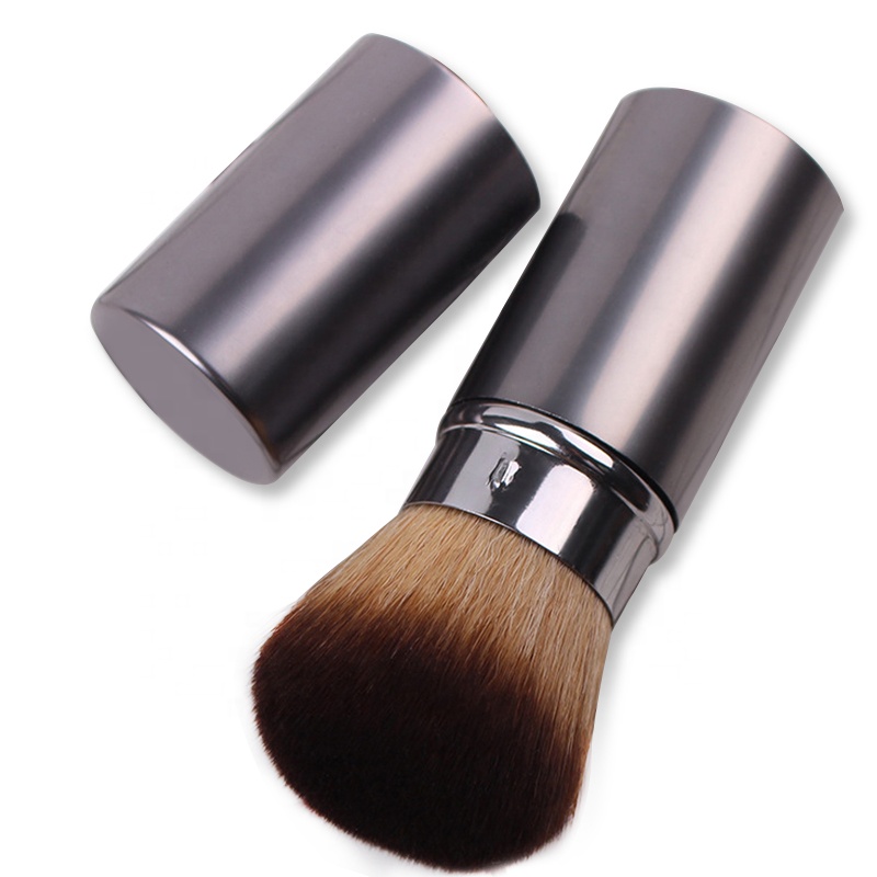 Your Own Brand 30mm Wide Synthetic Powder Brush Retractable Make Up Brush Cosmetic