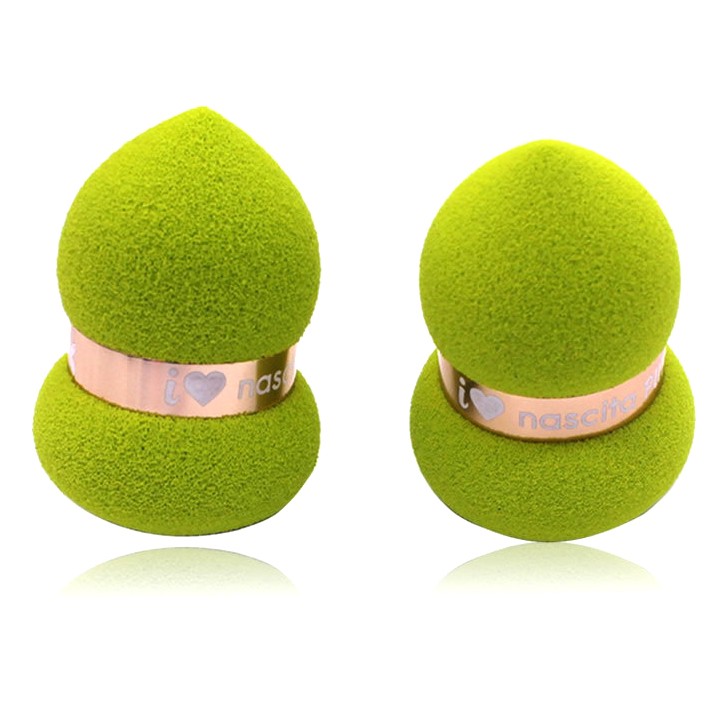 Calabash shape Makeup Sponges Beauty Powder Puff Blender with ring Customized Your Own Brand