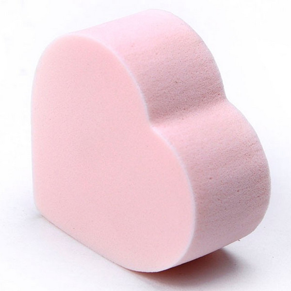 beauty private label blender custom makeup sponge manufacturer heart shape for facial care
