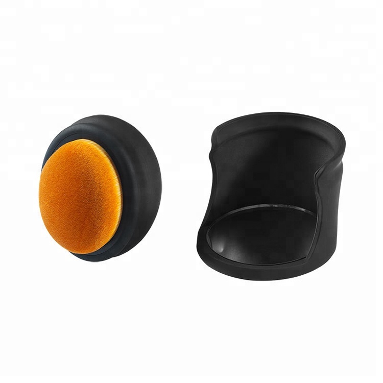 Round Rubber Makeup Brush Foundation CC Cream New Idea Foundation Cosmetic Brush