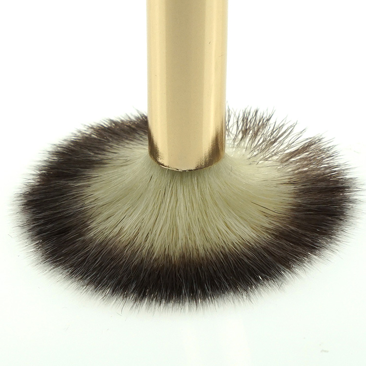 Unique Design Premium Champagne Promotional Makeup Brush Set Cosmetic Gift Kit