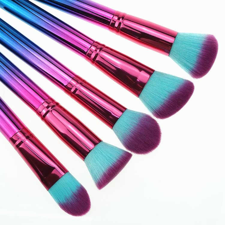 Latest Fades 11PC Rainbow Brush Set Makeup Tools You Must Have