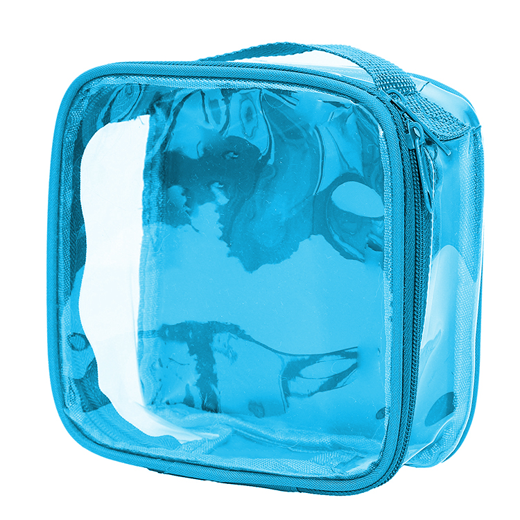 Clear TSA Approved Plastic Zip Lock Bag Travel Toiletry Bag See Through Cosmetic Bag