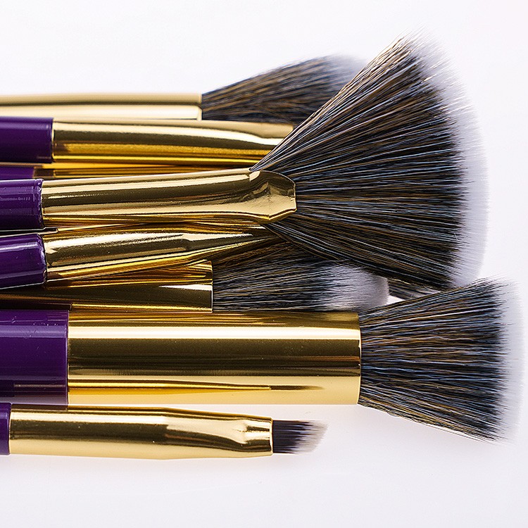 Factory privaste label smudge make up brush cosmetics brushes set