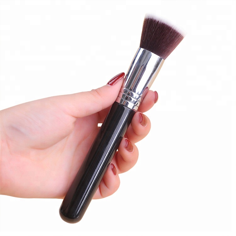 Synthetic Makeup Brush Custom Flat Top Contour Cosmetic Kabuki Makeup Brush For Contour Makeup