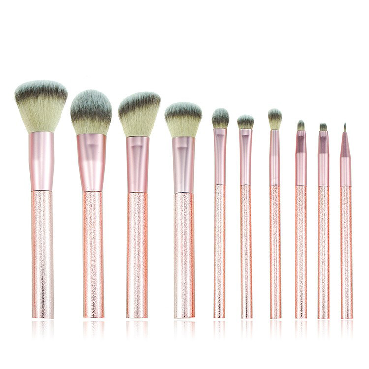10Pcs Custom Reasonable Price Paint Brushes Glitter Brush