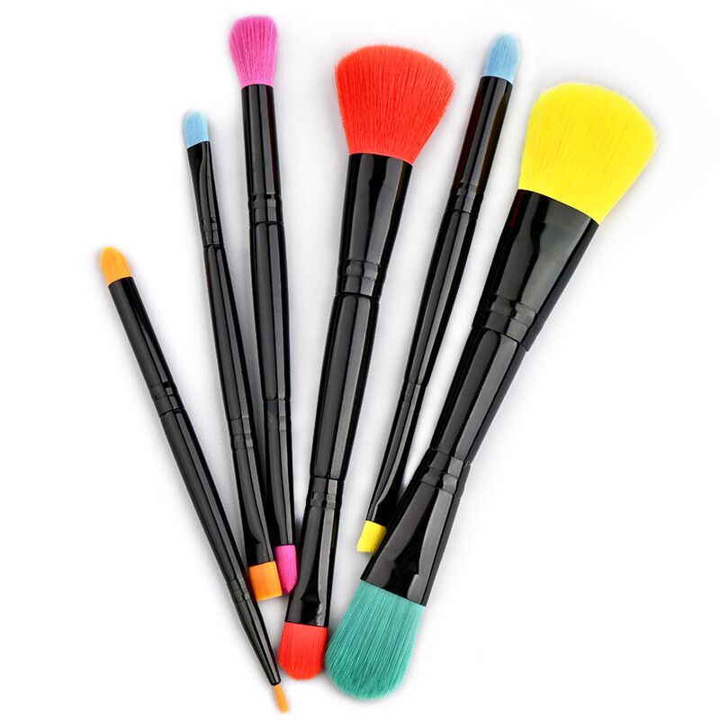Latest design 6pcs brush makeup personalized makeup brushes wholesale