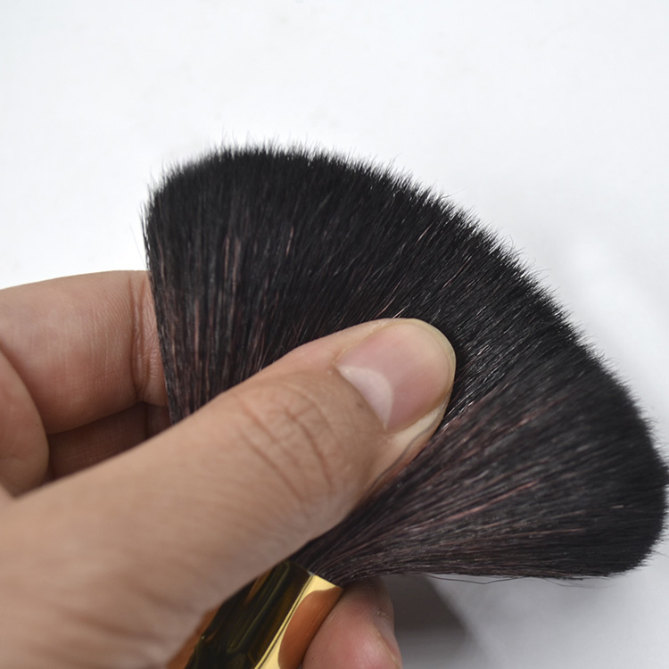 High Quality Goat Hair Metal Handle Makeup Large Loose Powder Brush
