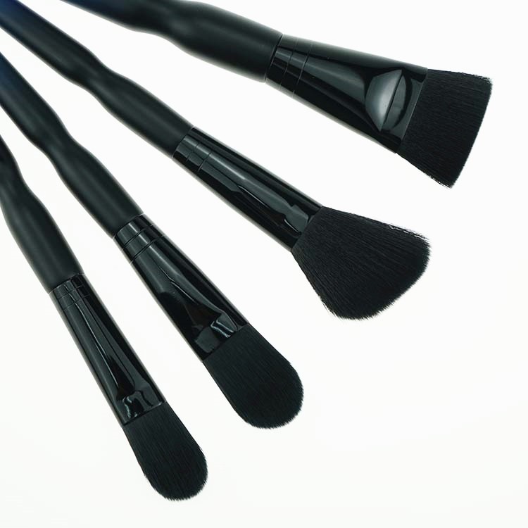 5 Piece Travel Makeup Brushes Pack Synthetic Makeup Brushes