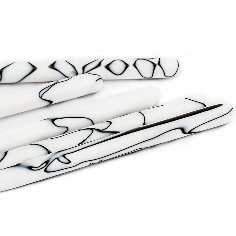 3D Kolinsky Hair Marble Acrylic Gel Nail Art Brushes