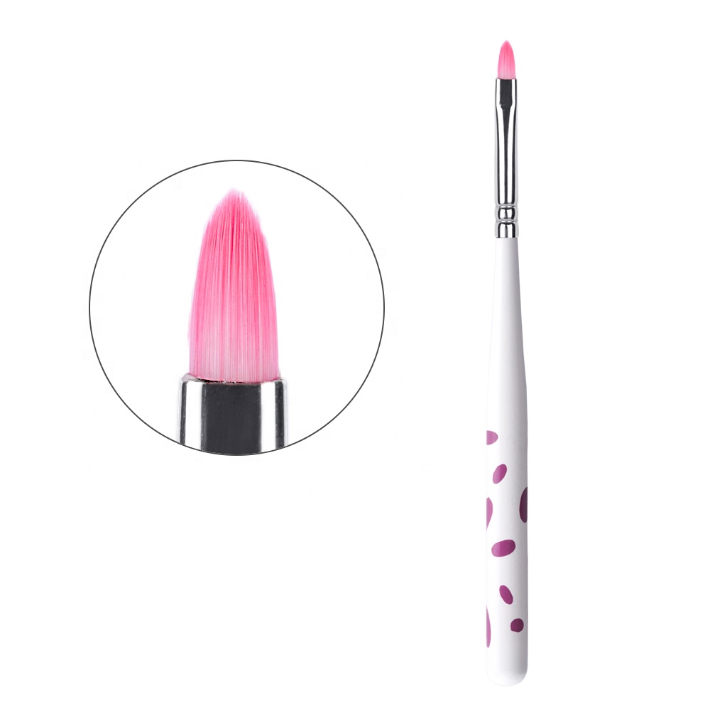 Long-handled Nylon Hair Art Nail Brush Acrylic Brush For Nail