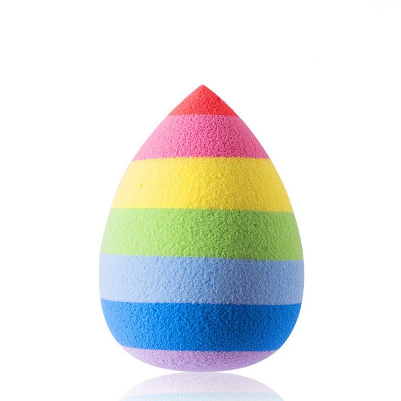 Fantasy High Quality Eco-friendly sponge Super soft Foam Rainbow Makeup Sponge