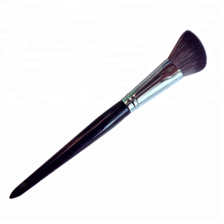 Cosmetics makeup angular blush brush with nylon hair
