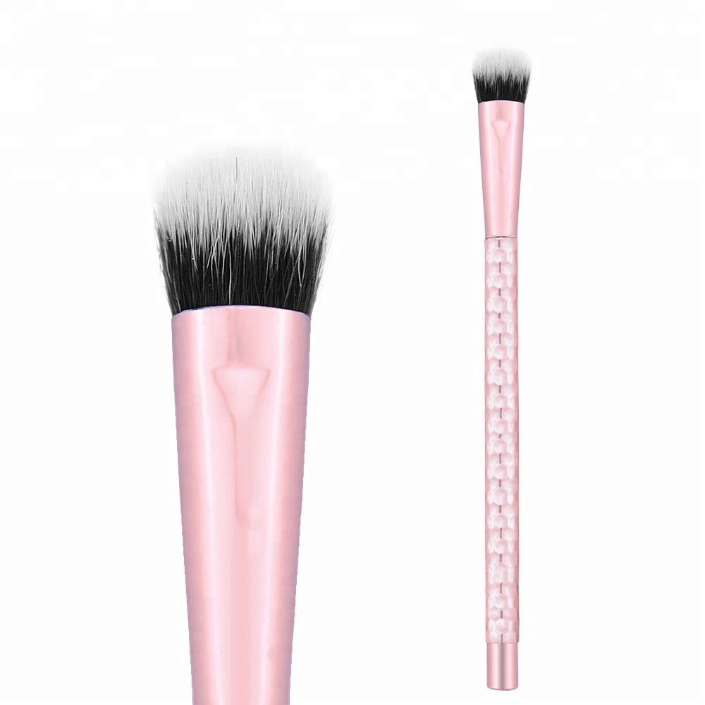 Honeycomb Single Flat Eyeshadow Brush Unique Plastic Makeup Brush