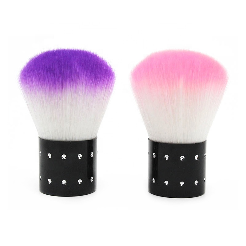 Laser Metal Handle Private Label Kabuki Brush Kabuki Make Up Brush For Powder