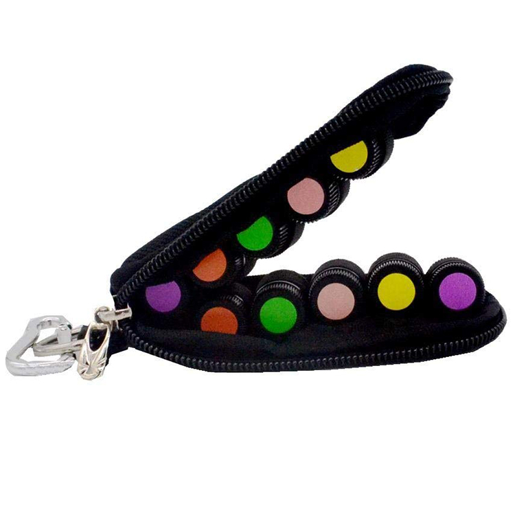 Essential Oil Key Chain Carrying Case Keychain Pouch Kit Travel Bag for Oil Bottles