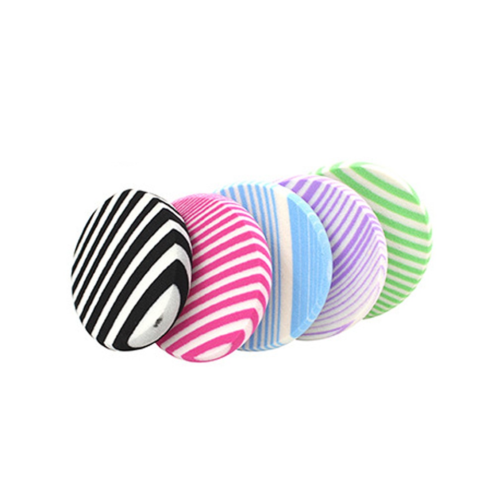 Easy to Cleaning Puff Wholesale beauty sponge Multicolor Strip cosmetic puff