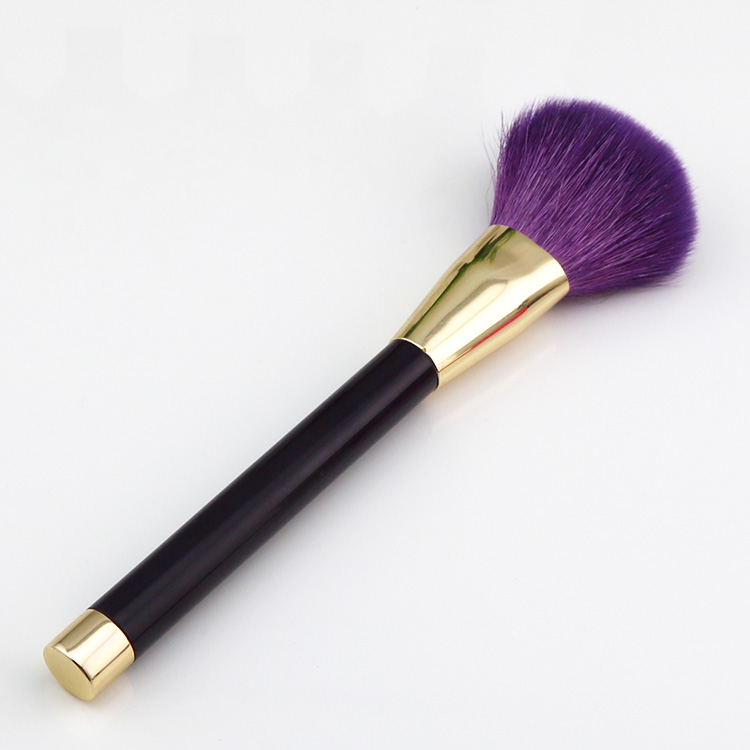 Wholesale Custom Purple Makeup Brushes Cosmetic Blush Brush for makeup