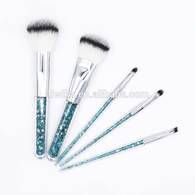 Private Label Glitter Makeup Brush Custom Makeup Brush With Brush Bag