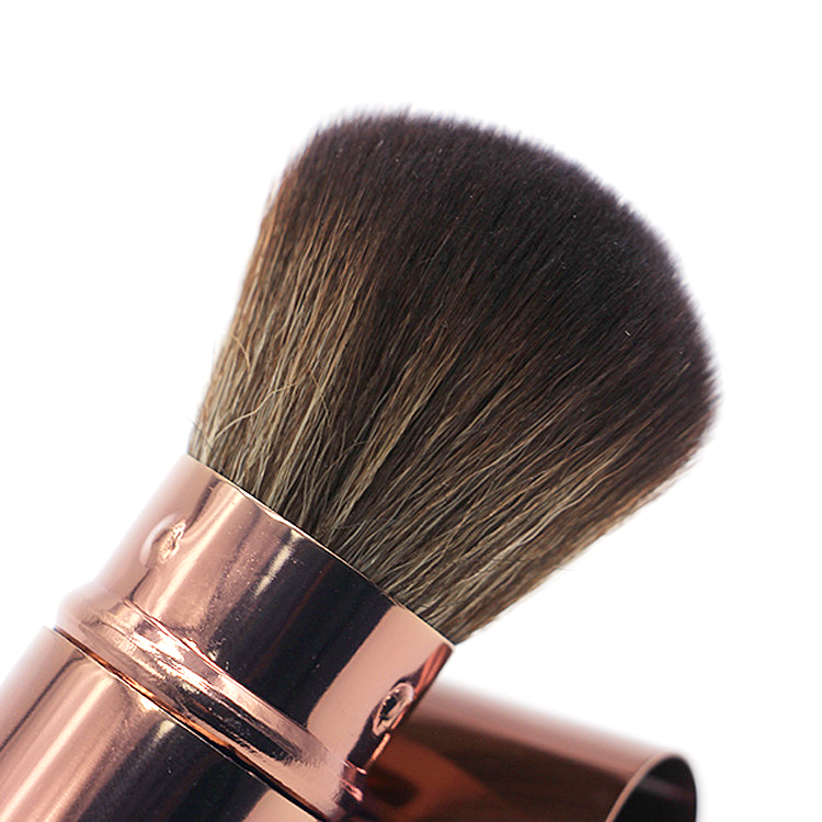 make up brushes bulk  nylon hair retractable brush beauty cosmetics
