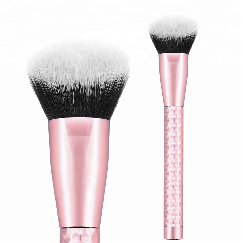 Premium Professional Single Blush Cosmetic Brush Kabuki Contour Blush Makeup Brush