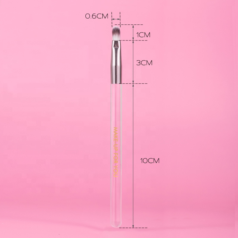 Gift Transparent Cosmetic Makeup Brush Manufacturer Powder Brush OEM Travel Makeup Brush