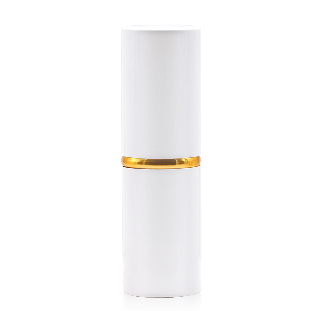 Travel Premium White Metal Synthetic Makeup Powder Kabuki Brush