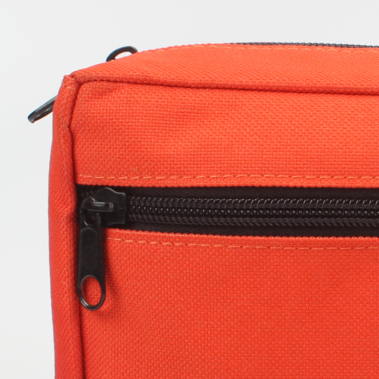 Travel Storage Bags Cosmetic Zipper Bag Red Customize Made Zipper Lock Pouch