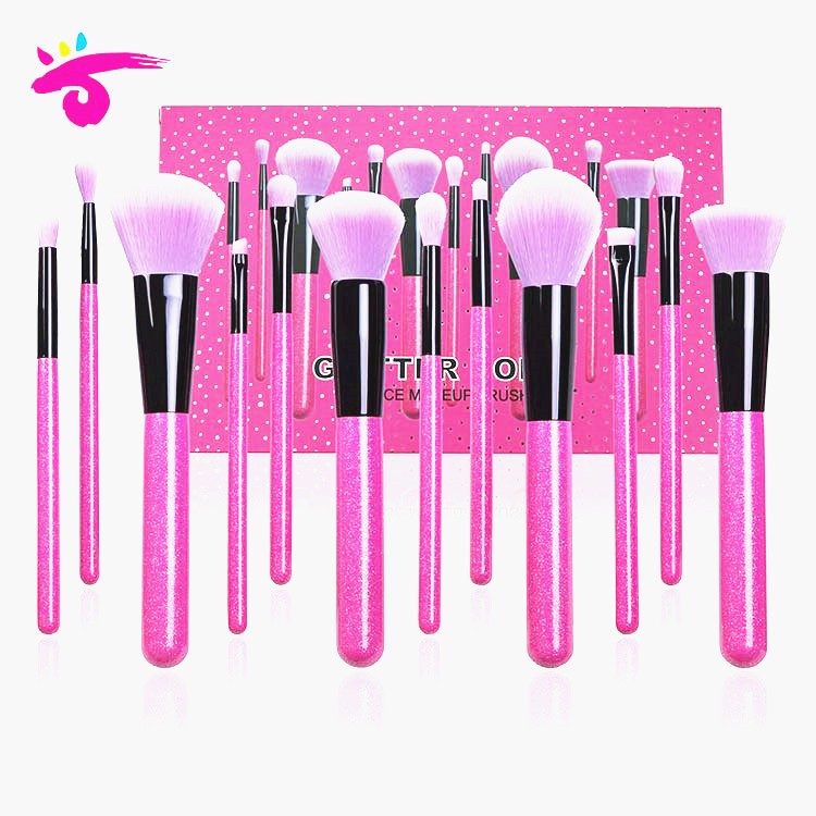 2019 trending products bling glitter makeup cosmetic brush sets makeup