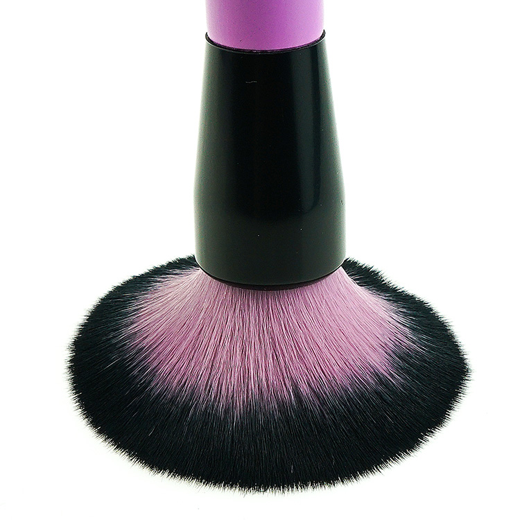 Make Up Brushes Cosmetics Foundation Face Beauty Makeup Brush With Royal Purple handle and case