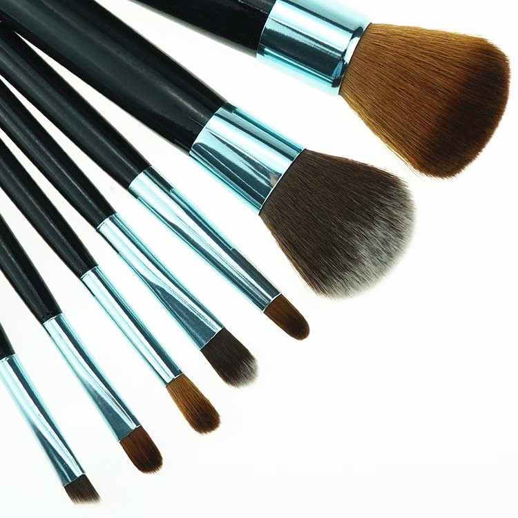 Beauty counter makeup brush set black powder makeup brushes organizer