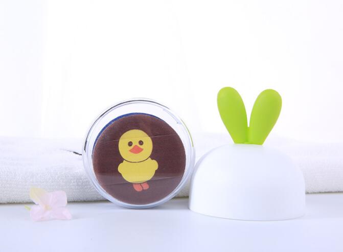 Popular Hot Cartoon Cute Round Cotton Makeup Air Cushion Puff