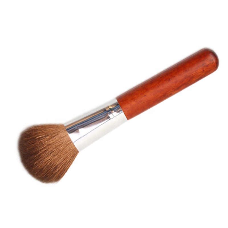 Private Label Big Face Powder Makeup Brush Rosewood Powder Cosmetic Brush