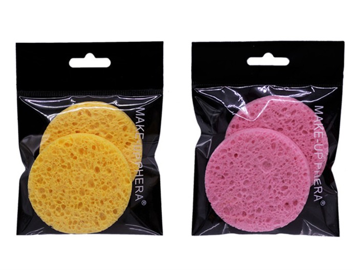 Natural Cellulose Cleansing Sponge Puff Facial Cleanser Face Cleanse Sponge