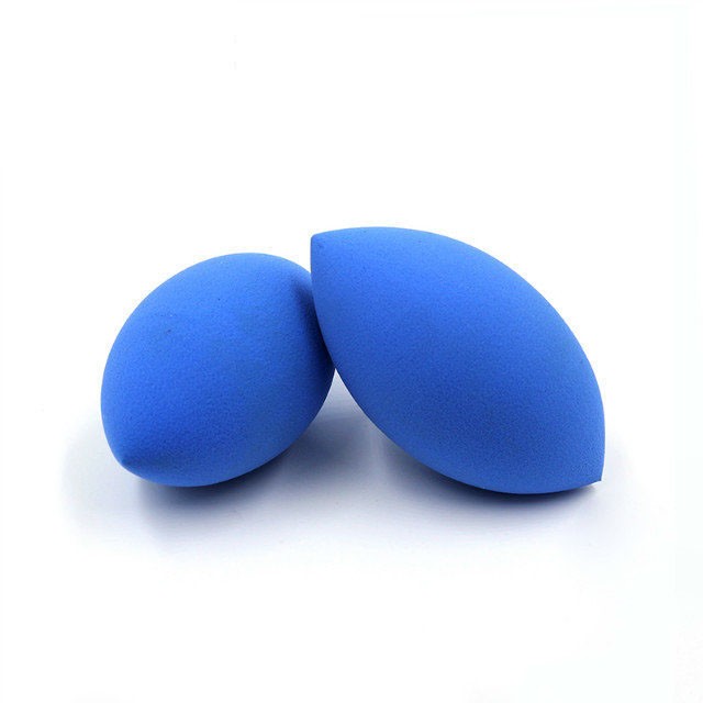 Olivary Shape Blender Double Head Cosmetic Powder Puff  Easy to makeup custom logo Makeup Sponge