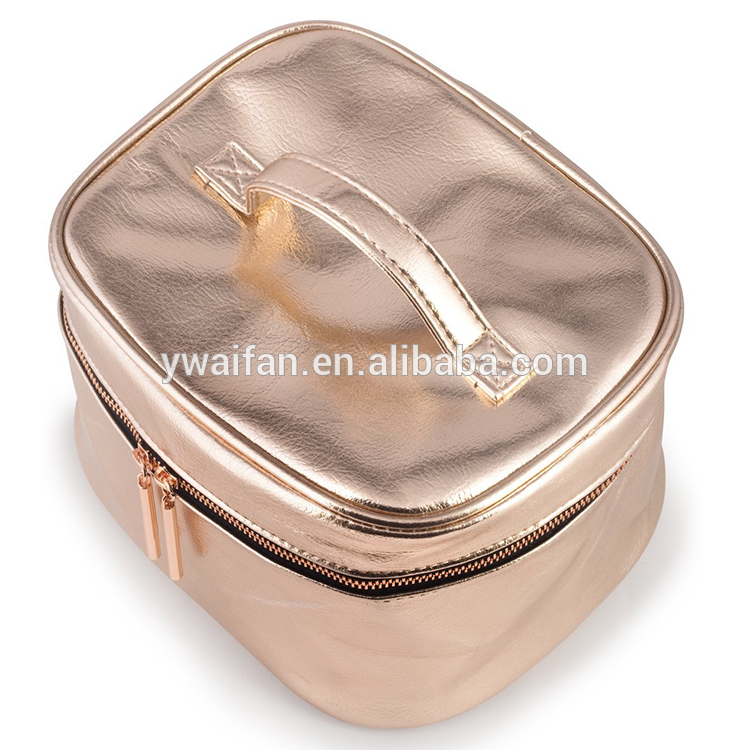 PU Leather Travel Toiletry Dopp Kit Wash Bag Case for Men Women