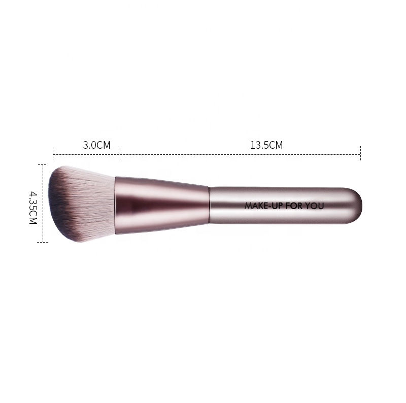 Dense Soft Synthetic Round Angled Blush Brush Contour Brush For Elegant Makeup