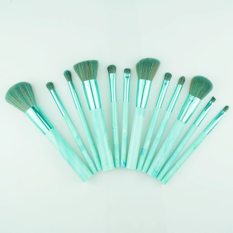 New Style Good Quality Makeup Tools Brush Set Rainbow Synthetic Hair Brushes for Cosmetic