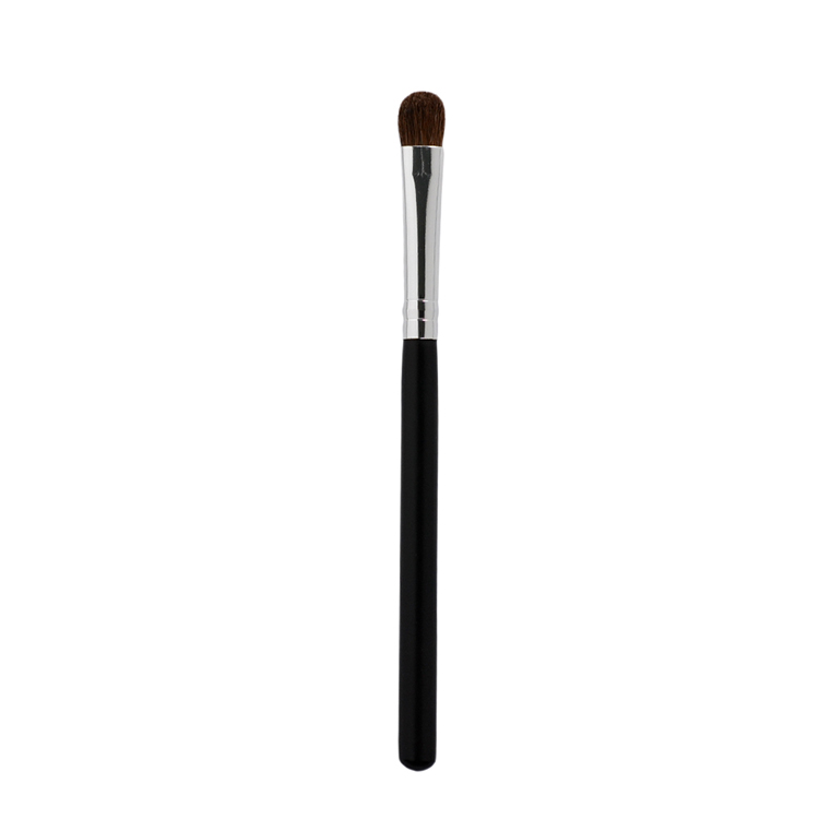 Classic Copper Horse Hair Eye Blending Brush Wood Handle Eyeshadow Cosmetic Brush