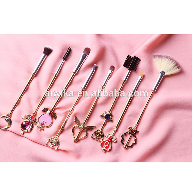 No brand beauty Sailor Moon makeup brushes
