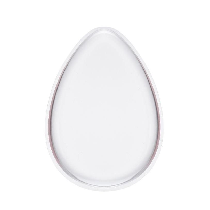 Hot selling Cosmetic Various shape Makeup Liquid Use Transparent Silicone Puff Beauty Products