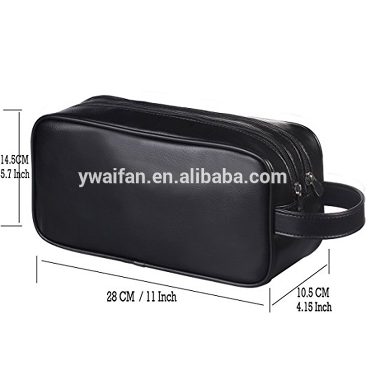 PU Leather Travel Toiletry Bag With Smooth Zipper Women Makeup Bags Travel Storage