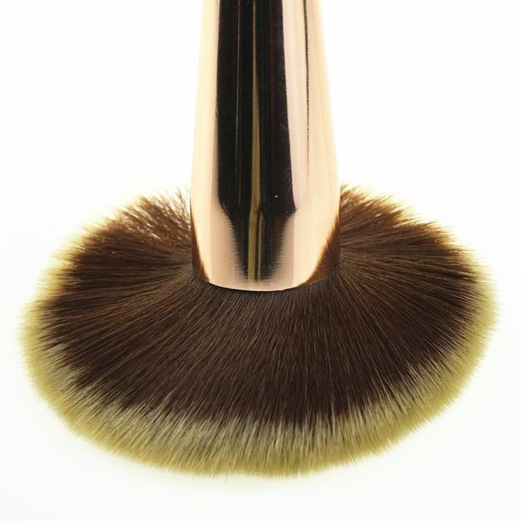 Factory price 12Pcs Gold foundation makeup brush gift set